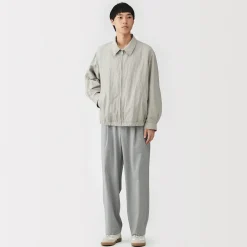 Vestes Et Manteaux^Muji Veste zippée en nylon recyclé déperlant pour homme