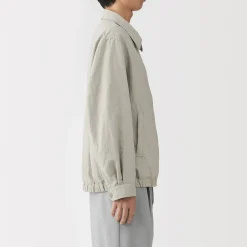 Vestes Et Manteaux^Muji Veste zippée en nylon recyclé déperlant pour homme